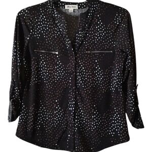 Blue Mood Multicolored Blouse Small